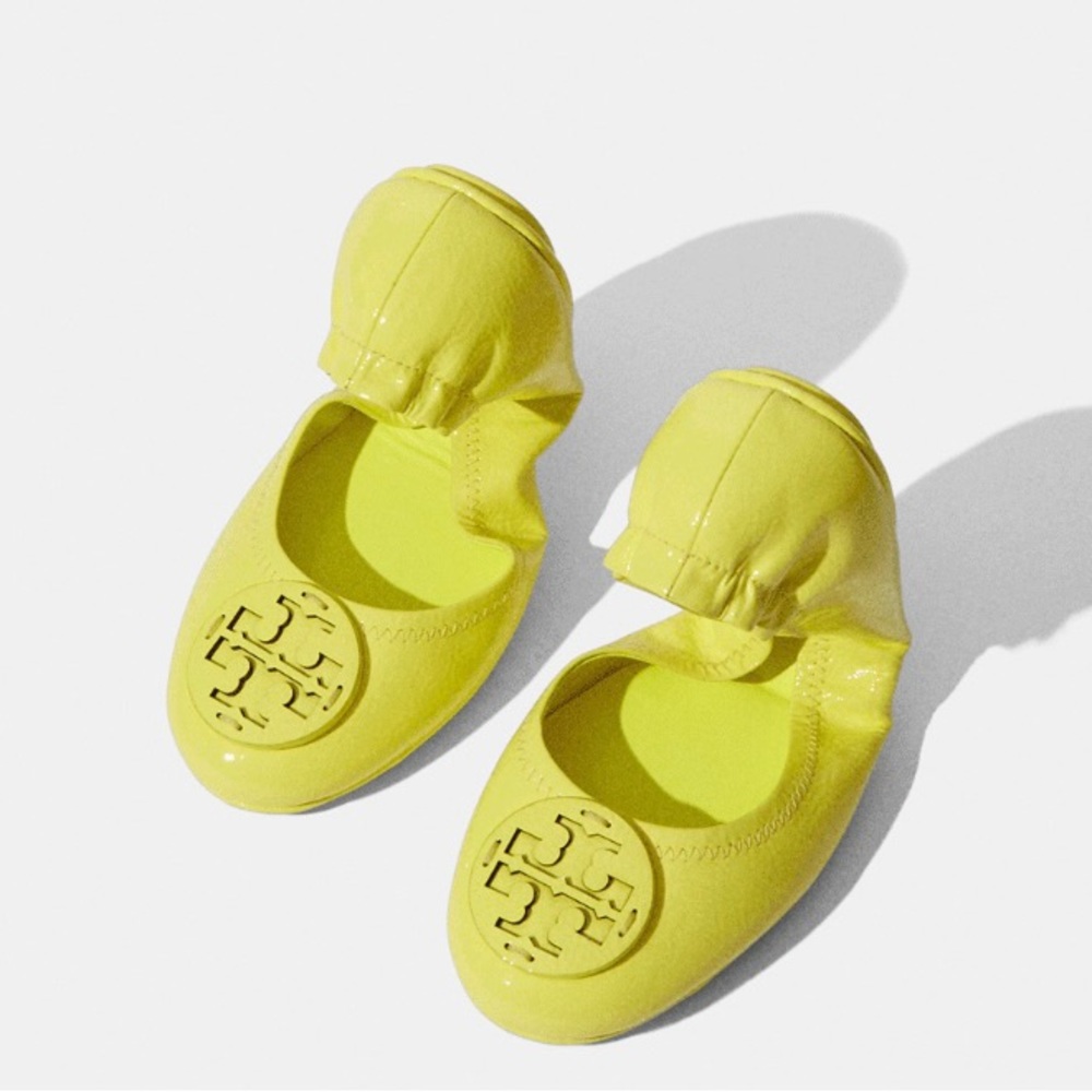 NWT! Authentic Tory Burch Minnie Ballet Flats - Picture 3 of 10